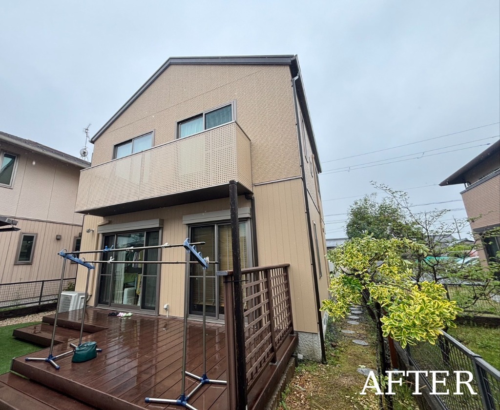外壁塗装 施工後（AFTER）