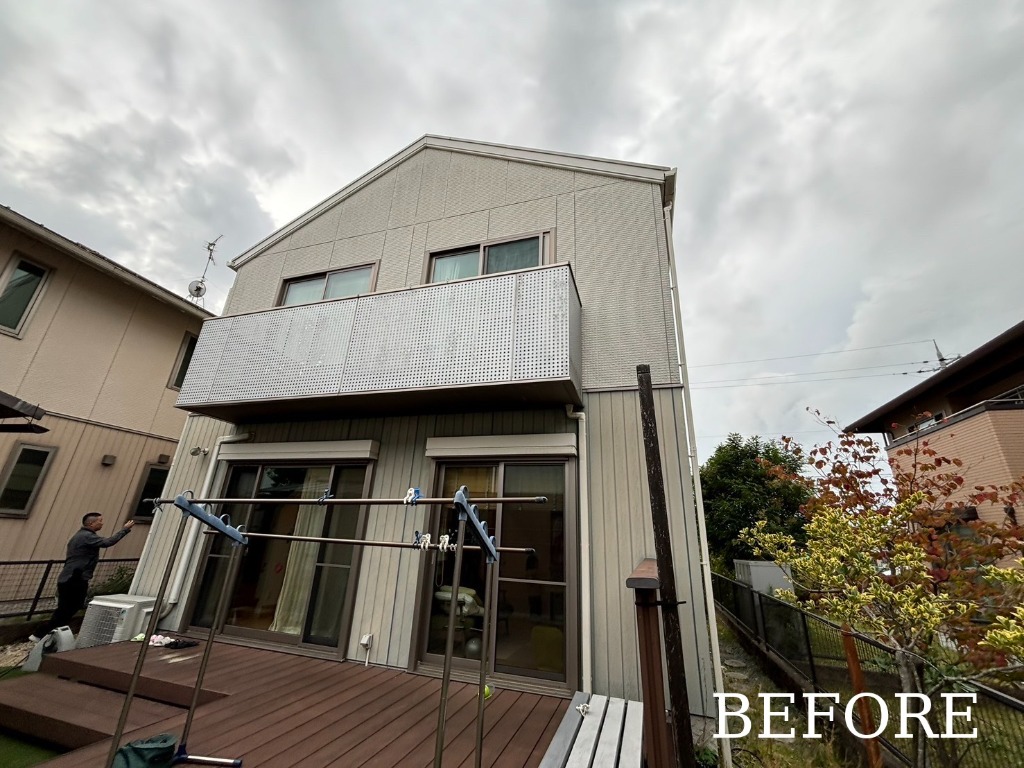 外壁塗装 施工前（BEFORE）